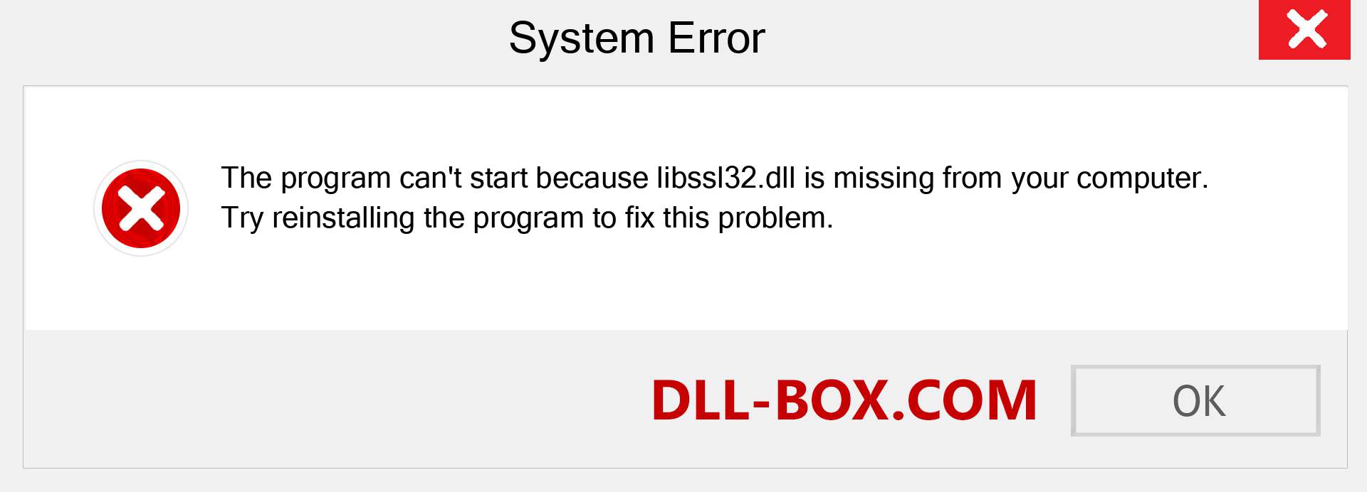  libssl32.dll file is missing?. Download for Windows 7, 8, 10 - Fix  libssl32 dll Missing Error on Windows, photos, images